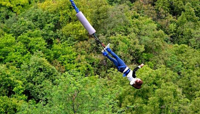 bungee jumping in bangalore, best places