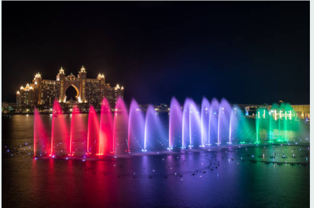 Dubai fountain show