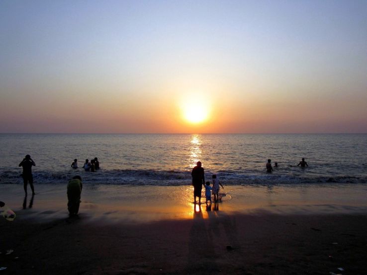 Ubharat Beach in Surat, best tourist places in surat