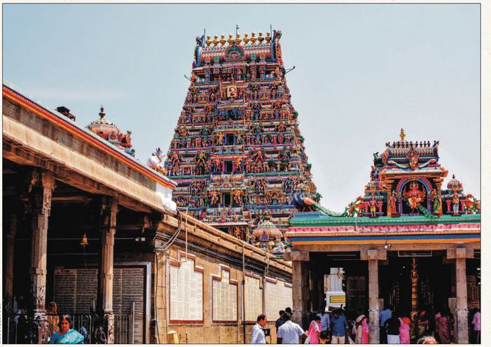 Kapaleeshwarar Temple in Tamil nadu demonstration