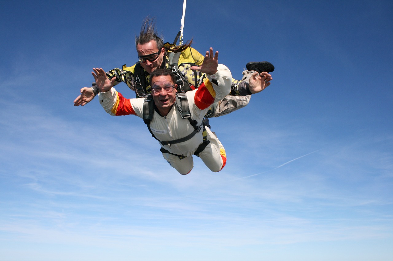 Skydive In Aligarh, India. Skydiving