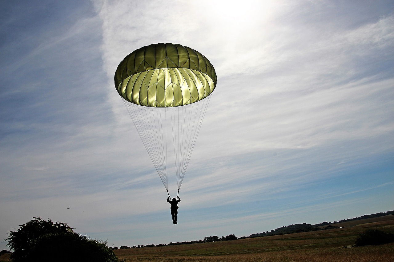 Skydiving In Mysore, Karnataka.