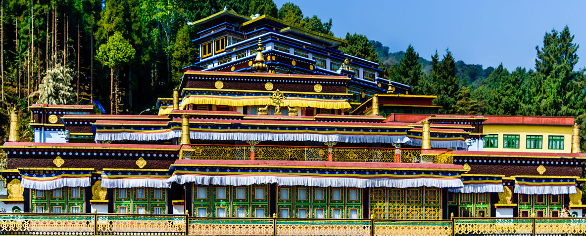 rumtek monastery, sikkim, assam, northeast india